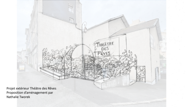 ESQUISSE DEVANTURE DU THÉÂTRE